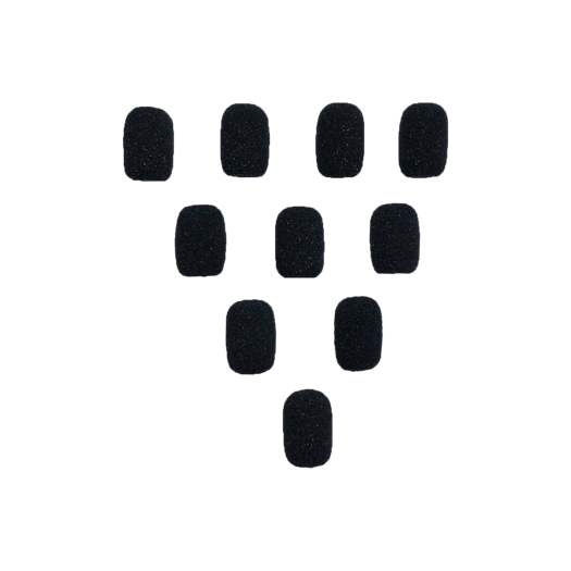 Blueparrott And Vxi Slim Foam Mic Cover Microphone cover, used in covering mic head for another person not to contact mouth diseases ,for church, club etc. blueparrott